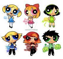 330 Power puff girls ideas .